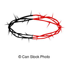 225x195 Crown Of Thorns Vector Clipart Illustrations Crown Of Thorns