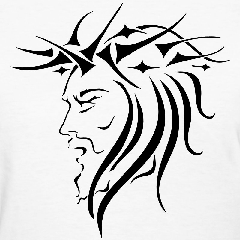 800x800 Jesus On Cross With Crown Of Thorns Clipart Collection