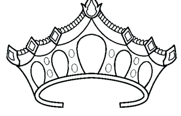600x383 tiara coloring pages new photos princess tiara drawing