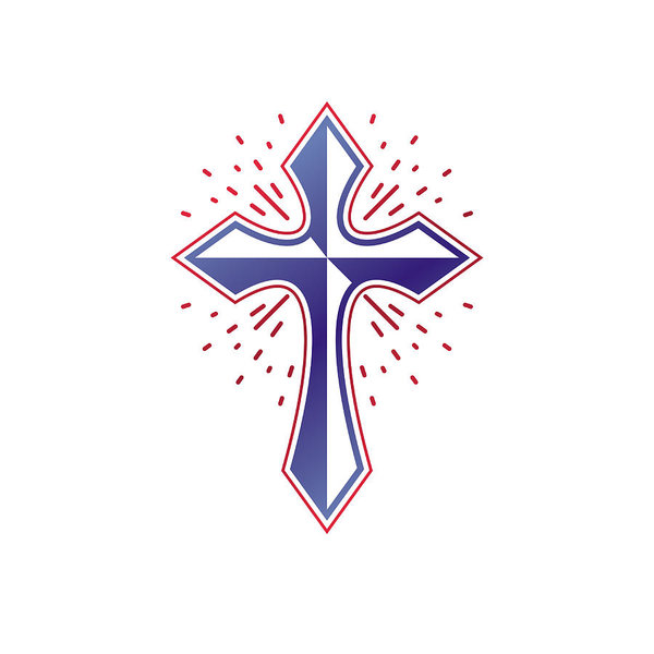 600x600 cross religious graphic emblem, crucifixion heraldic coat of arms