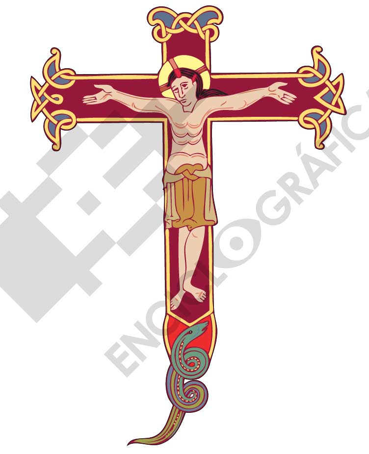 752x925 Crucifijo Romanico De Roda