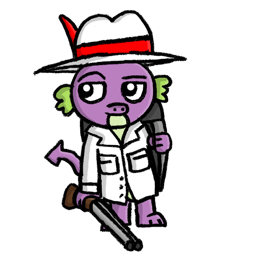 894x894 crude spike w double barrel shotty