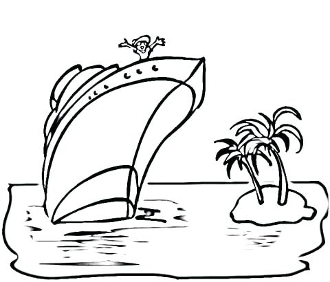 480x410 Ship Coloring