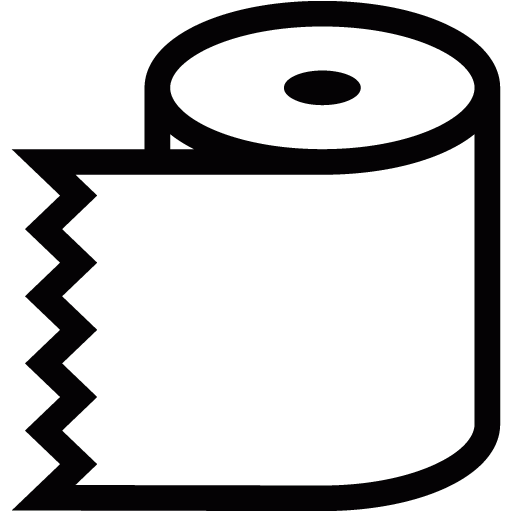 512x512 Toilet Paper Clipart Black And White Huge Freebie! Download