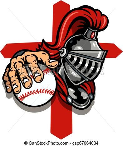 394x470 Crusaders Baseball Vector