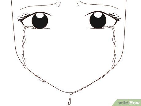 460x345 draw an anime eye crying bre anime eyes, crying eye drawing