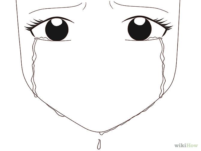 670x503 Draw An Anime Eye Crying Our Art Anime Eyes, Drawings, How