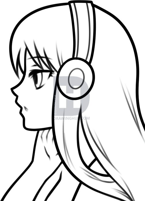 504x696 Pencil Drawings In Anime Drawings