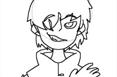 236x157 Anime Boy Drawing Tutorial And Girl Hugging Sad Crying Step