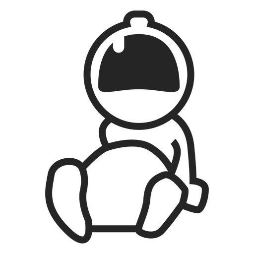 512x512 Crying Baby Graphic