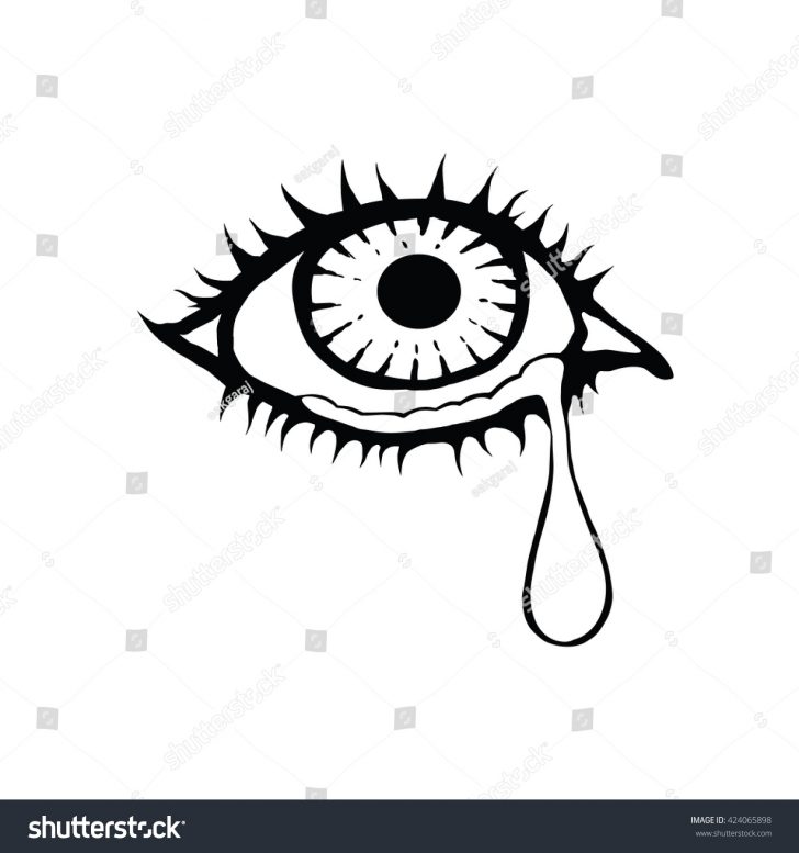 728x777 Crying Drawing Download Bear Clown Eye Step Face Blood In Bed