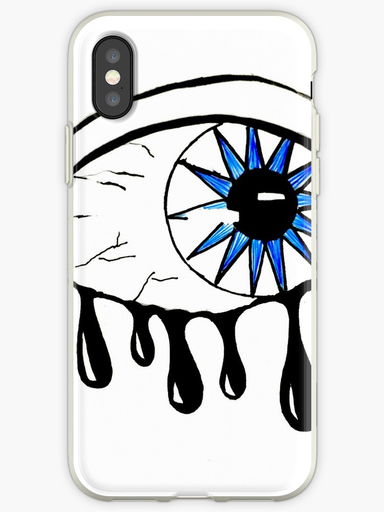 750x1000 Crying Eye Drawing Iphone Cases Covers