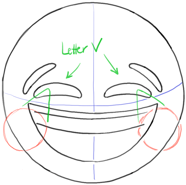 650x646 How To Draw Laughing Crying Emoji With Easy Steps Drawing Lesson