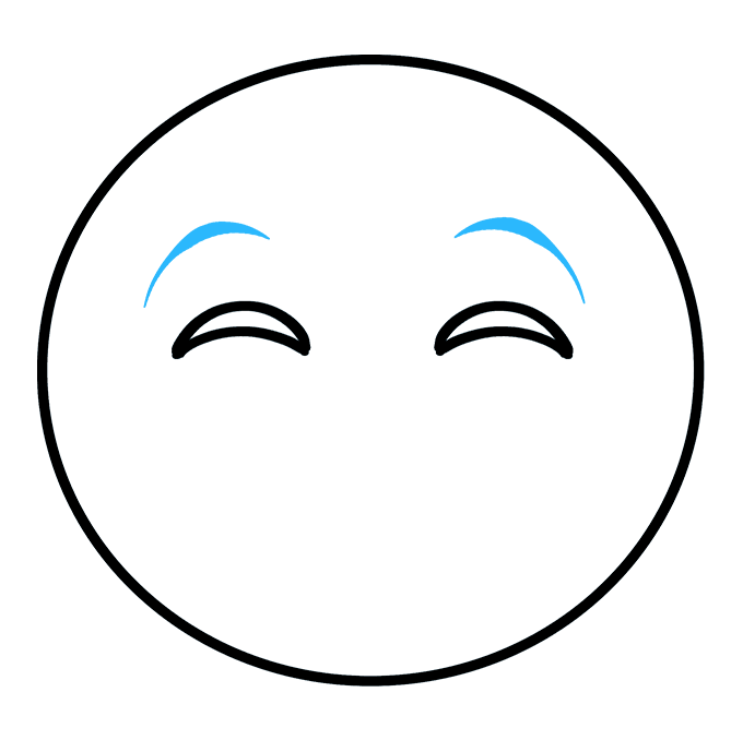 680x678 How To Draw A Crying Laughing Emoji