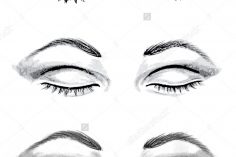 236x157 Closed Eyes Face Drawing Anime Sad Woman Challenge Digital Carmi