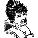 150x150 Crying Lady Vector Illustration