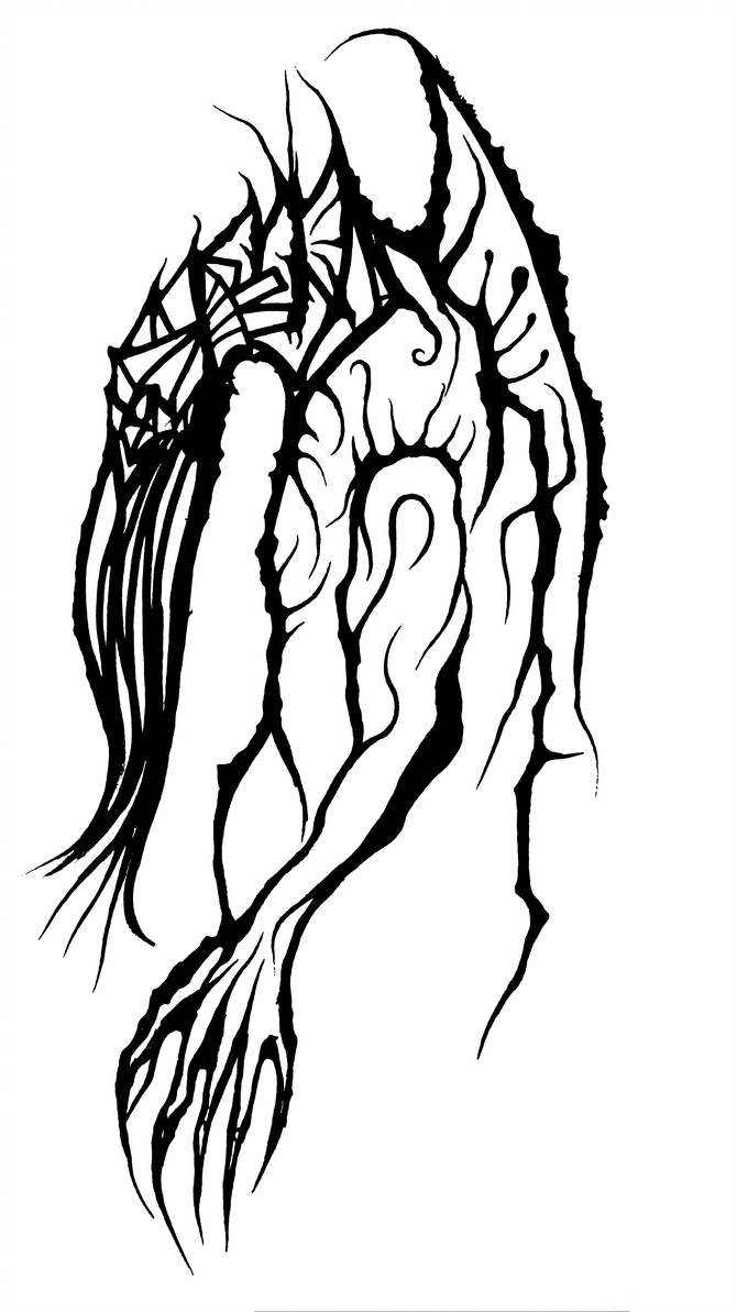 670x1193 cthulhu initial sketch work