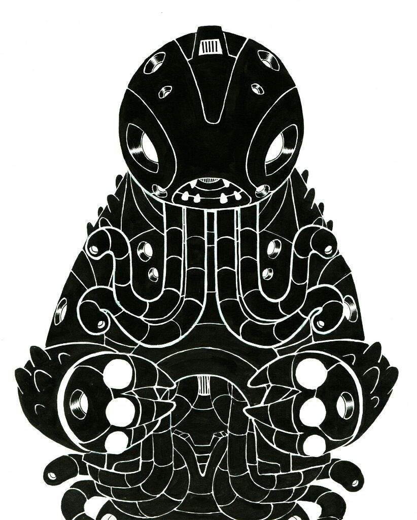 822x1024 robo cthulhu art amino