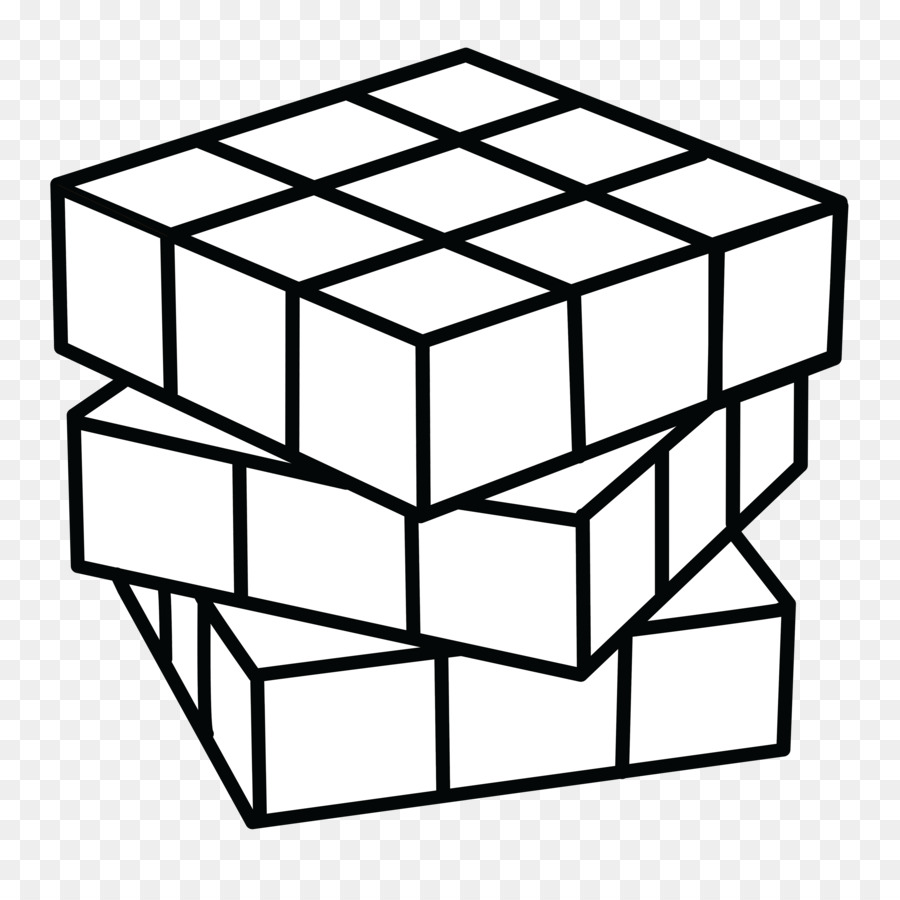 900x900 Drawing, Cube, Line, Transparent Png Image Clipart Free Download