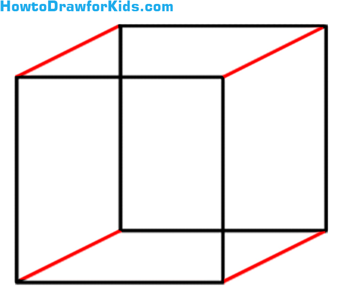 700x630 How To Draw A Cube For Kids How To Draw For Kids
