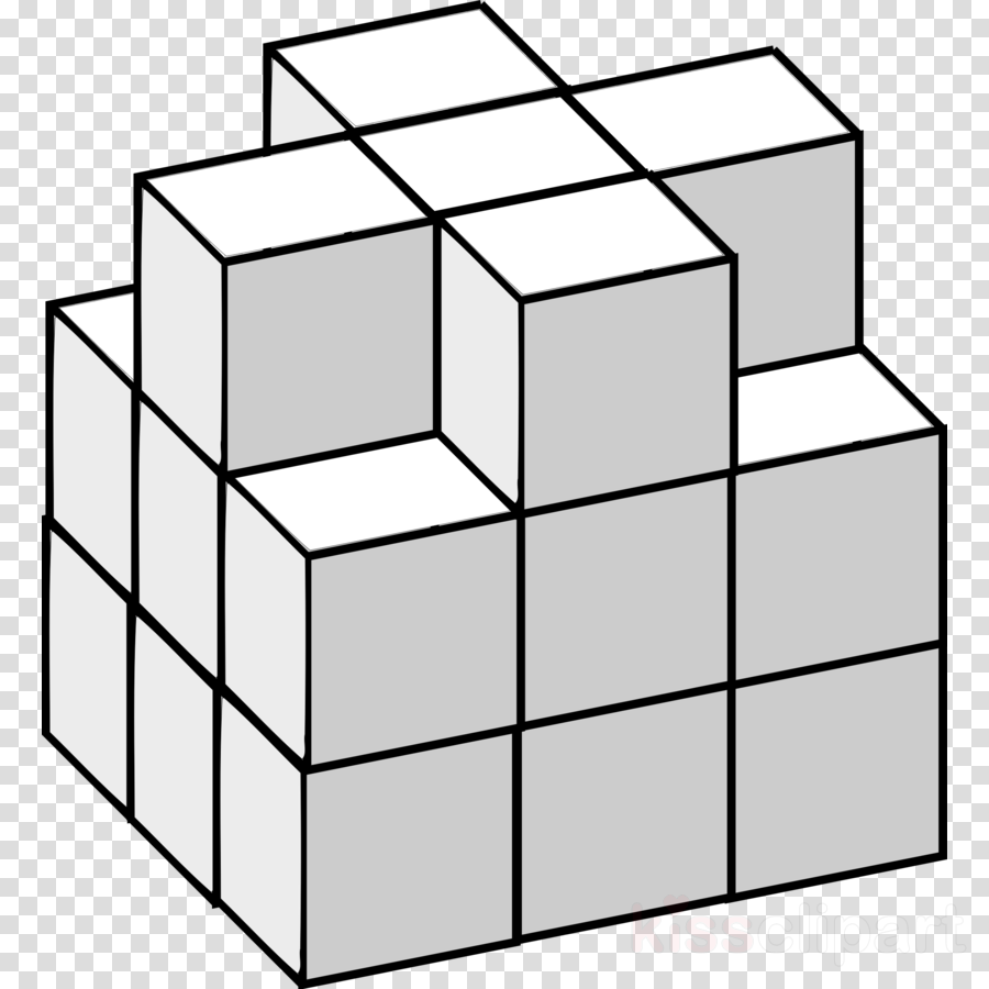 900x900 Cube, Drawing, Line, Transparent Png Image Clipart Free Download