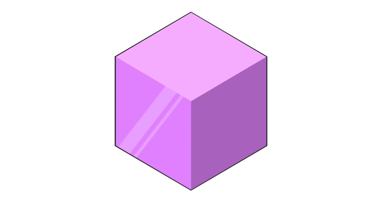 1280x720 How To Draw A Cube In Perspective Step