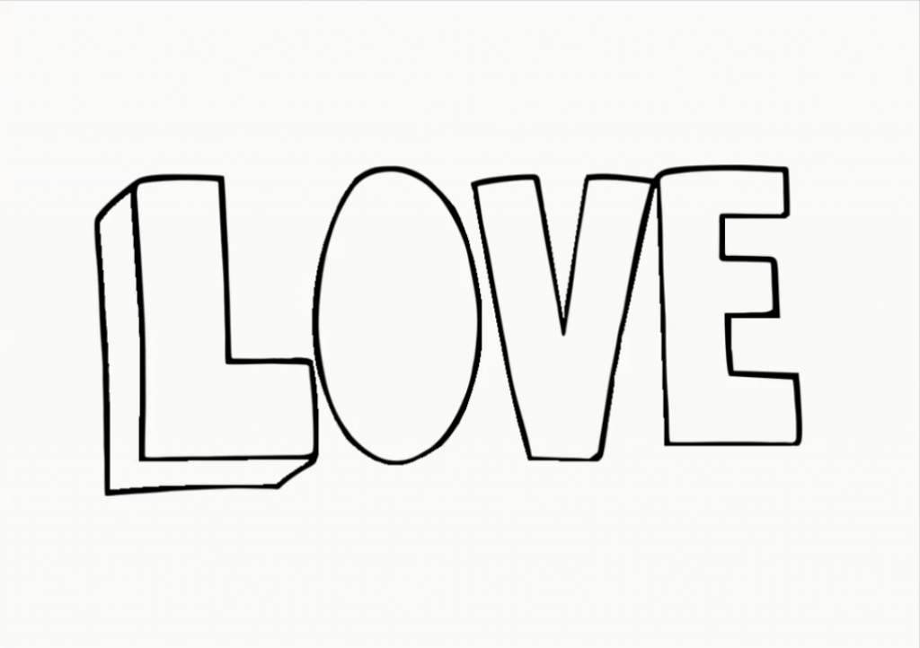 1024x722 Love Drawing Step