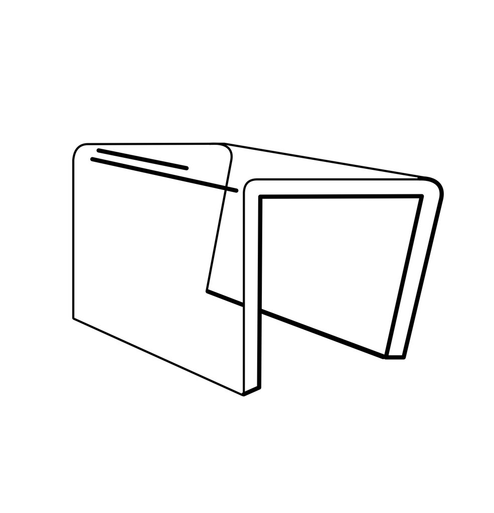 985x1024 Acrylic Cubicle Partition Bracket Officenameplates