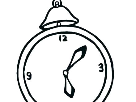 440x330 Clock Coloring