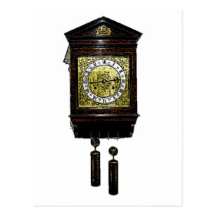 307x307 Cuckoo Clock Postcards Zazzle