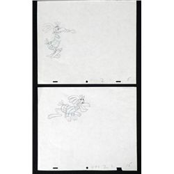 250x250 two coco puffs commerical animation original drawing