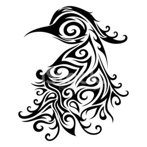 300x300 Vector Logo Cuckoo Head Stock Vectors