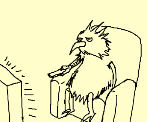 300x250 birdie the early bird buys new tv