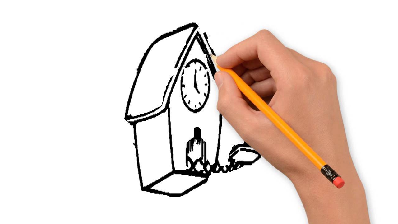 1280x720 Cuckoo Animals Pencil To Draw Step