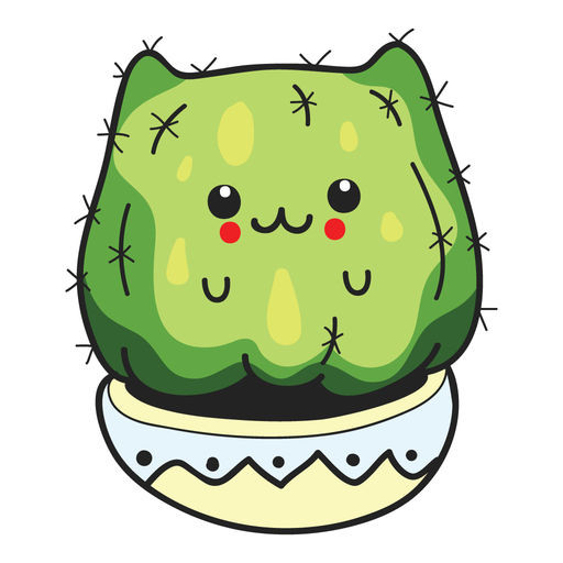 512x512 Cucumber Clipart Fresh Dessert Cactus Stickers