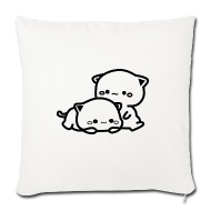 190x190 Cats Cuddling Cartoon Mug Spreadshirt