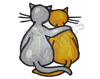 340x270 Cuddling Kitties Etsy