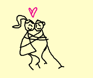 300x250 A Couple Cuddling