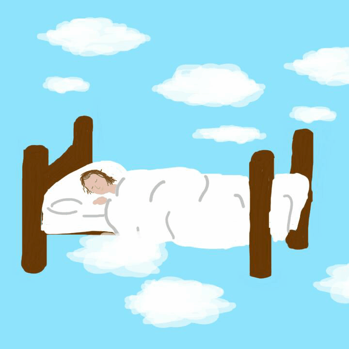 720x720 Hand Drawing Sleep Gif