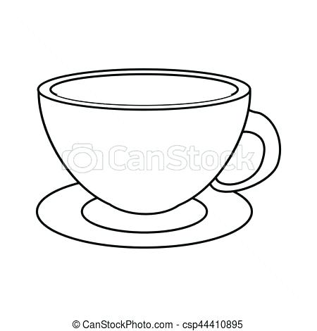 450x470 Cup Plate Coffee Mug Drawing Midipyrenees