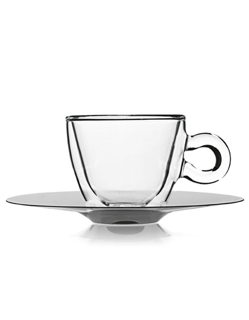 500x643 Luigi Bormioli Thermic Coffee Cup Saucer