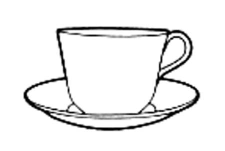 Cup And Saucer Drawing Free download on ClipArtMag