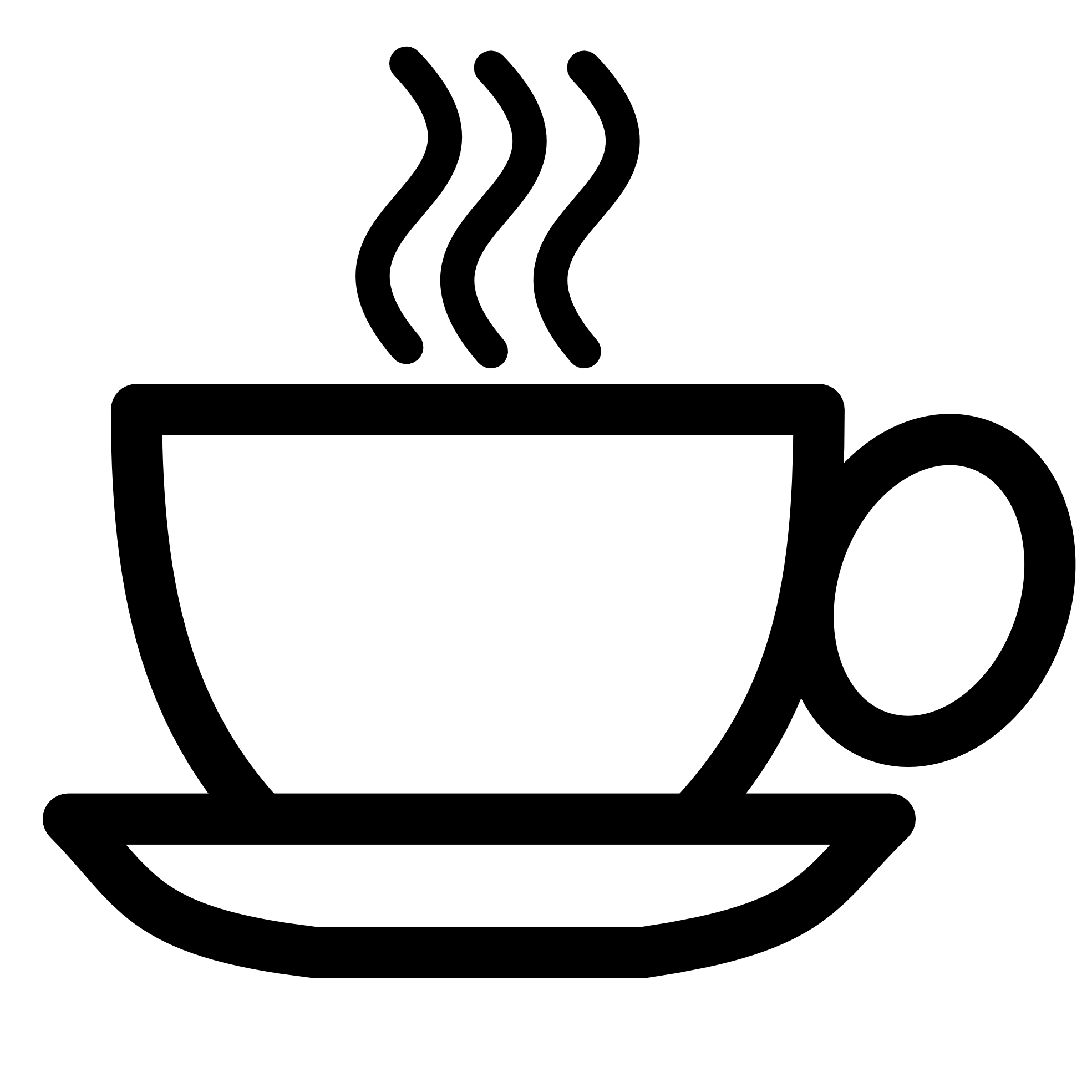 Cup Line Drawing