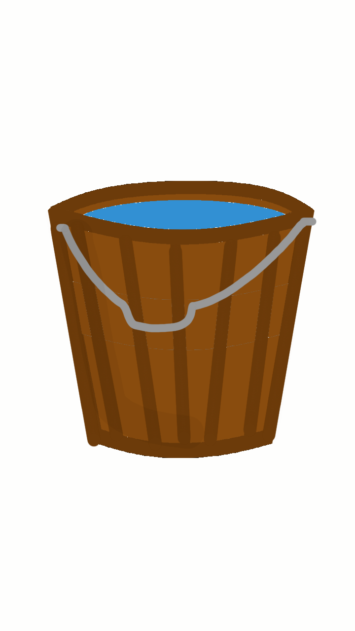 720x1280 Bucket With Water
