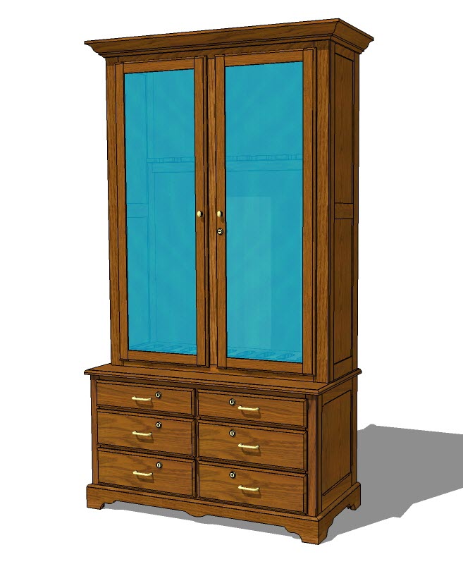 657x800 creekside woodshop sketchup drawings