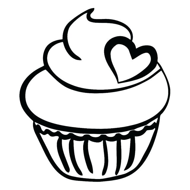 640x640 Drawing Of A Muffin