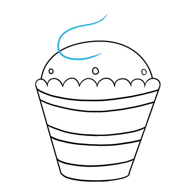 680x678 How To Draw A Cupcake