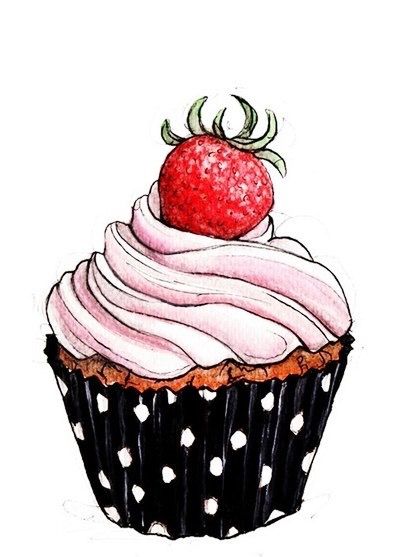 400x557 Sketch Tutorial In Cupcake Art, Cupcake