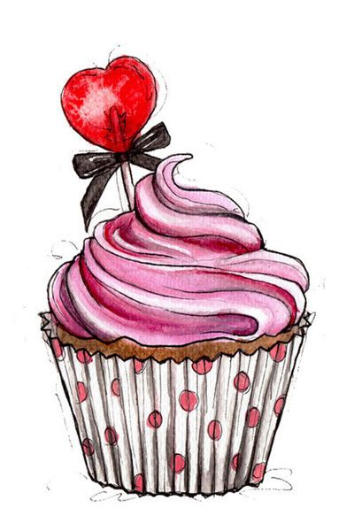 400x600 Pink Cupcake