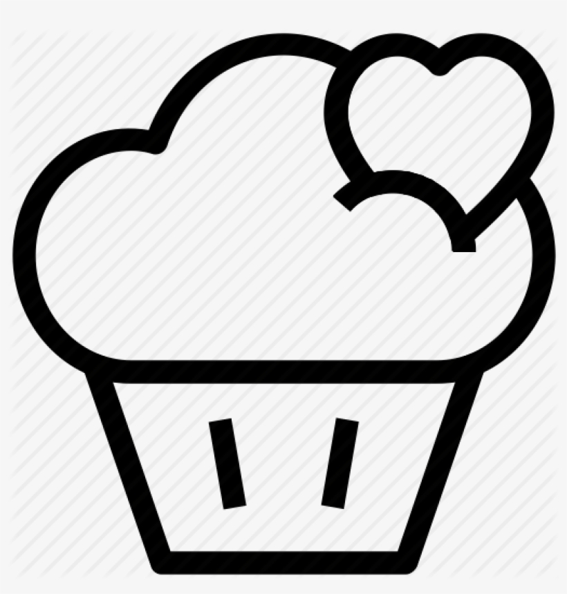 820x860 Cupcake Drawing Black And White At Getdrawings Com Free